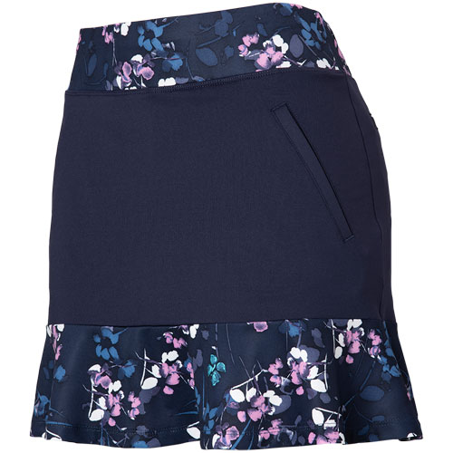 Callaway Women's 17" Butterfly Print Ruffle Golf Skort