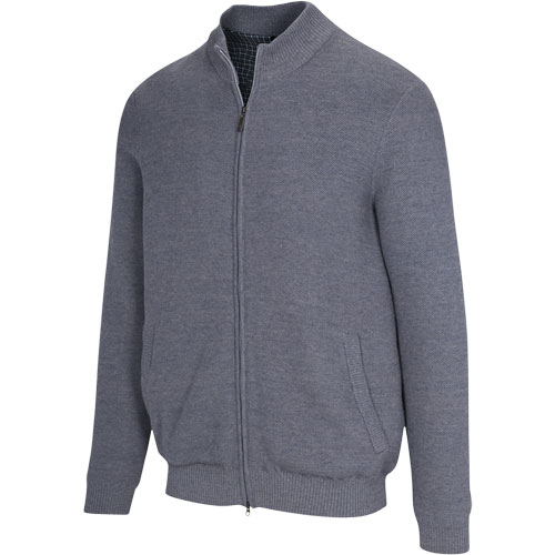 Greg Norman Men's Chelsea Full Zip Wind Sweater Golf Jacket