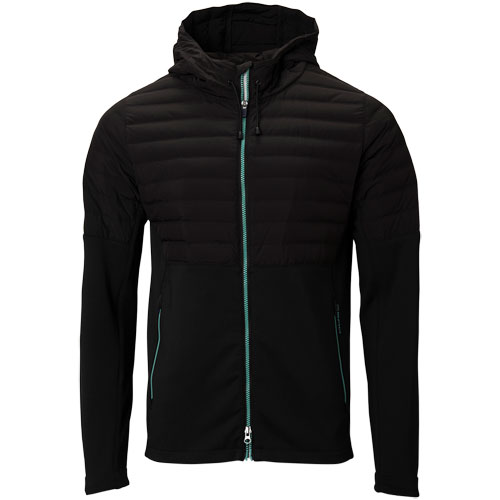 Zero Restriction Men's Quilted Full Zip Golf Jacket