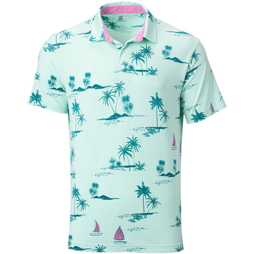 Puma Men's Cloudspun Low Tide Golf Polo