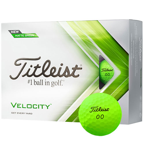 Titleist 2022 Velocity Matte Finish Golf Balls