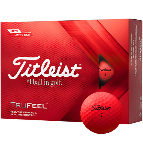 Titleist 2022 TrueFeel Matte Finish Golf Balls