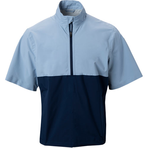 Sun Mountain Men's Waterproof Monsoon Short Sleeve Golf Rain Pullover