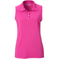 Court Haley Women #39 s Sleeveless Solid Stretch Golf Polo TGW com