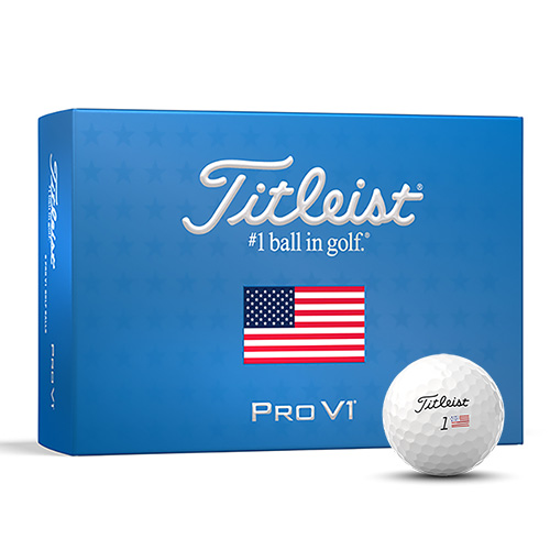 Titleist Pro V1 US Flag 6Pack Golf Balls