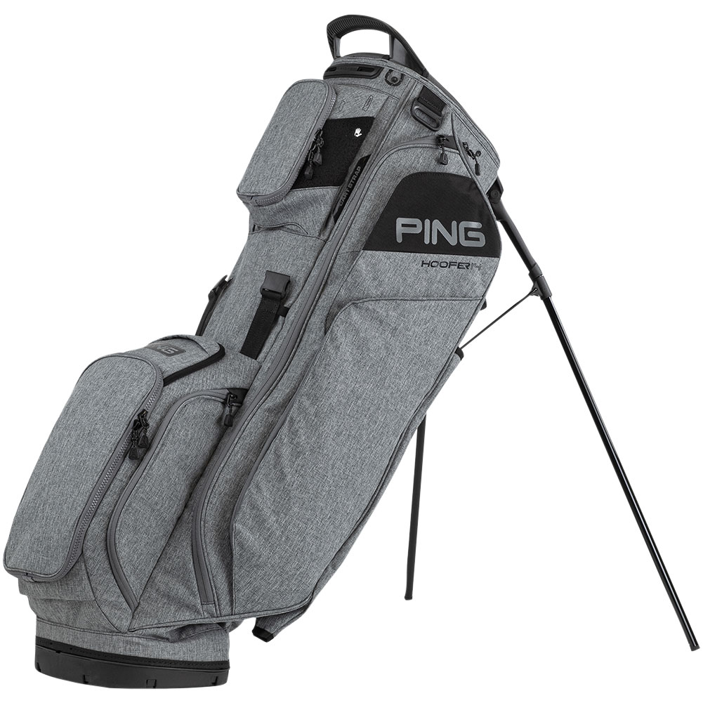 PING 2025 Hoofer 14 Golf Stand Bag Grey/Black