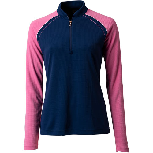 EP Pro Women's Mandarin Collar Golf Pullover
