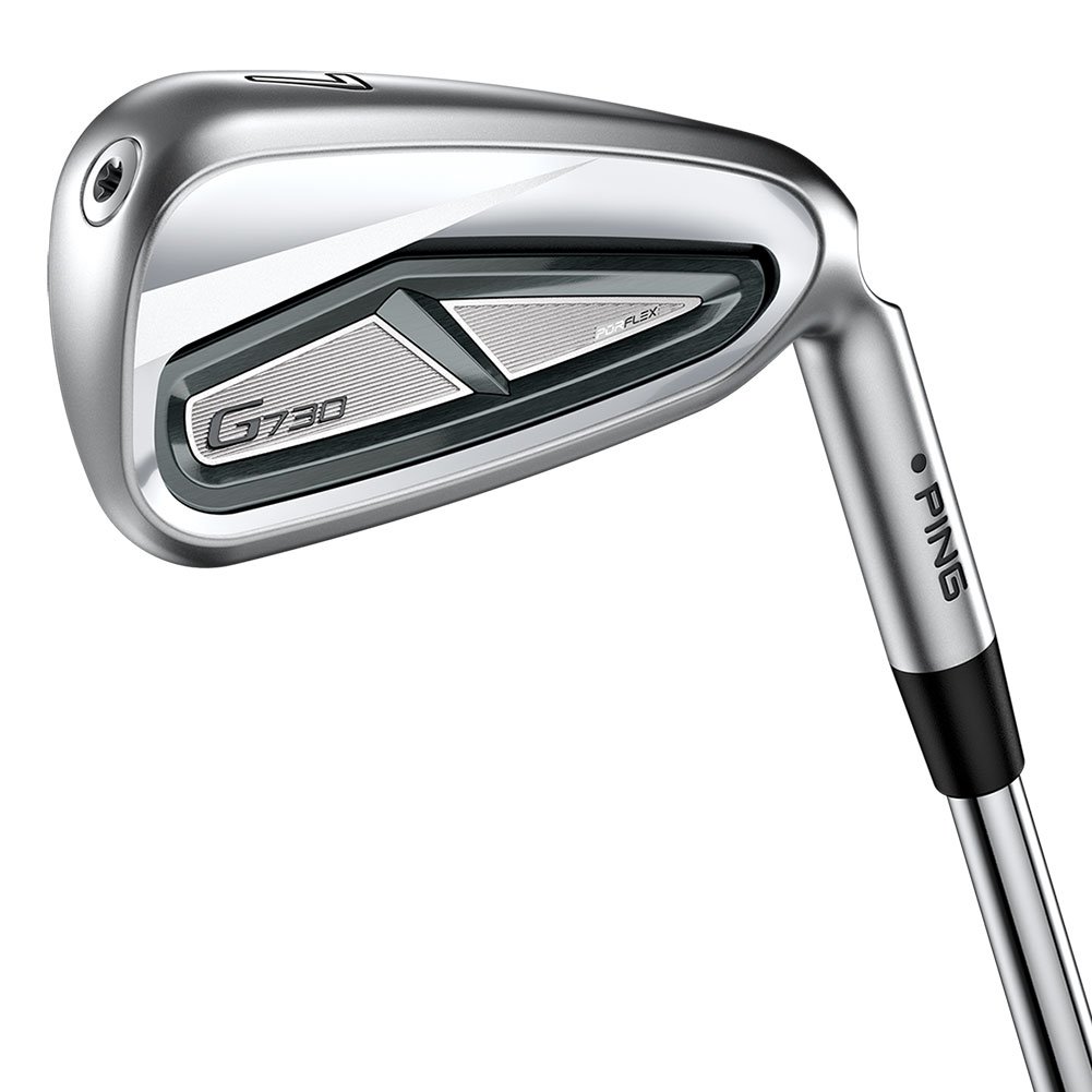 PING Men's G730 Irons Black Standard #5-PW,UW Alta CB Black Regular Right