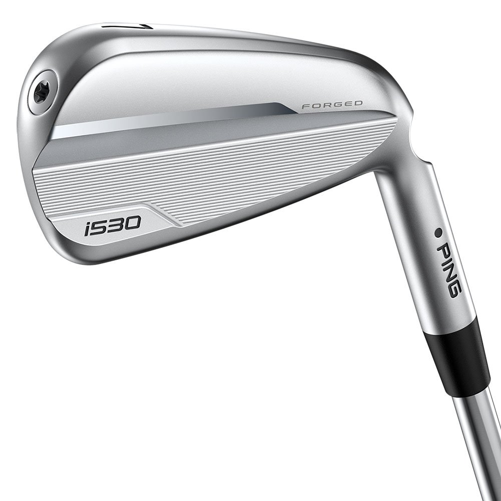 PING Men's I530 Irons Black Standard #4-PW True Temper Dynamic Gold MID 100 Stiff Right