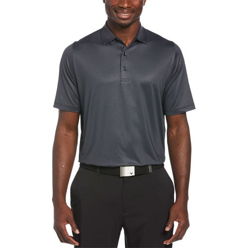 Callaway Men's Swing Tech Chev Foulard Print Golf Polo | TGW.com