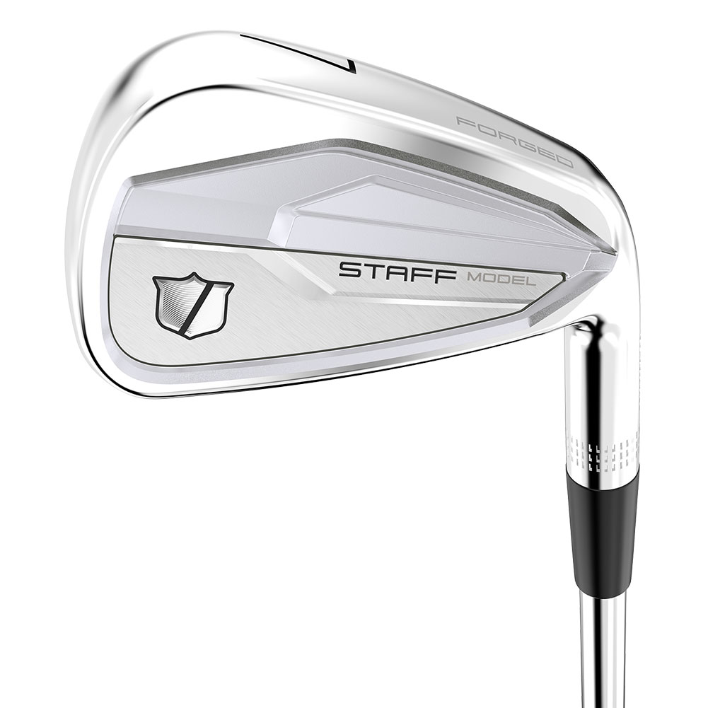 Wilson Men's 2024 Staff Model CB Irons #4-PW Dynamic Gold Steel Regular Left