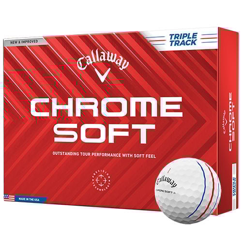 Callaway 2024 Chrome Soft Triple Track Personalized Golf