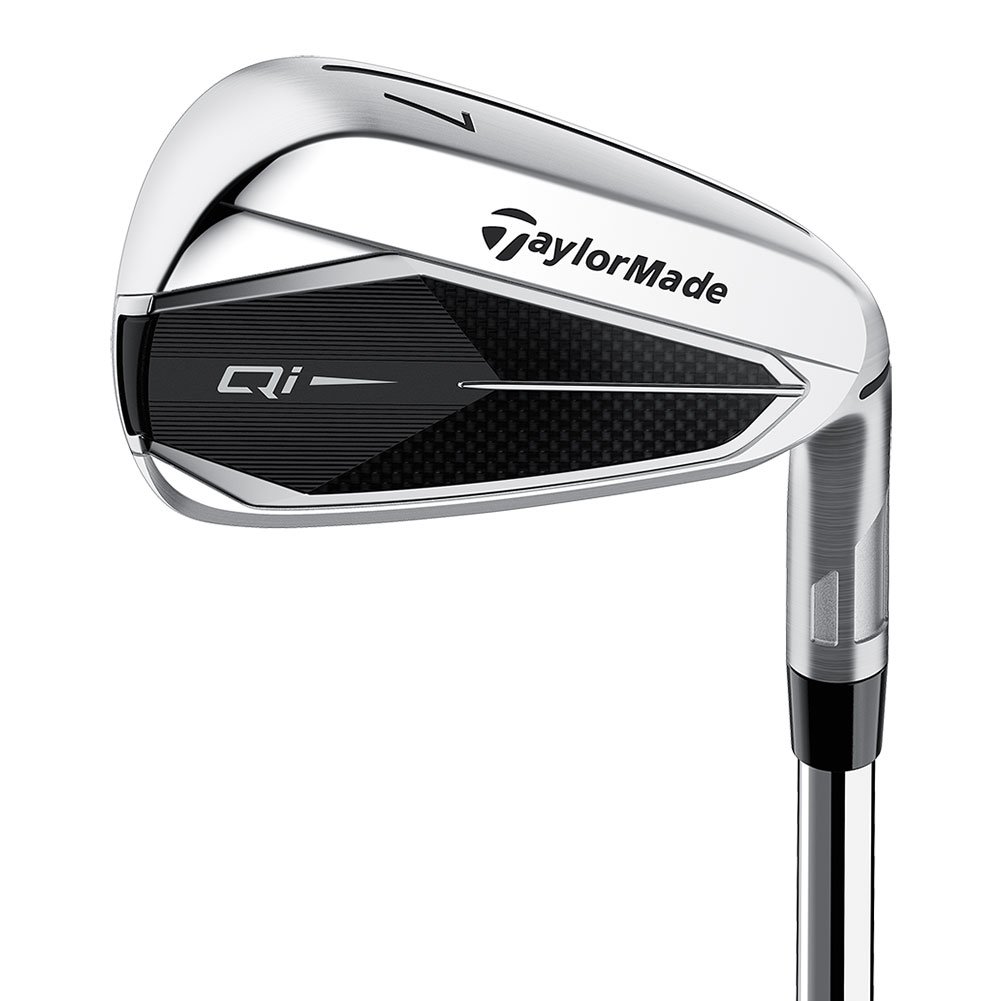 TaylorMade Men's Qi Irons #5-PW, Approach Wedge KBS Max MT 85 Steel Stiff Right