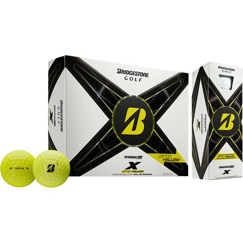 BRIEFING×BRIDGESTONE TOUR B X 2024 イエロー Bridgestone 2024 Tour B X Golf Ball | TGW.com