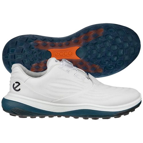 kz7000 エコー ゴルフシューズ ecco LT1 BOA Men's ECCO® Golf LT1 Boa Leather Waterproof Golf Shoe | Gray