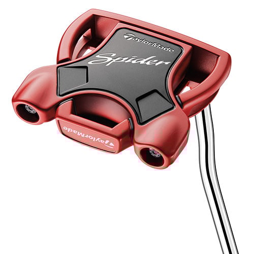 TaylorMade Spider Red Double Bend Putter | TGW.com