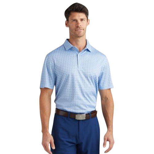 Bermuda Sands Men's Ed Print Golf Polo