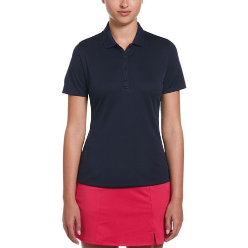 (取寄) キャロウェイ レディース ショート スリーブ トーナメント ポロ Callaway women Short Sleeve Tournament Polo Ultramarine Green Callaway - Women's Opti-Dri Chev Polo – Threadfellows