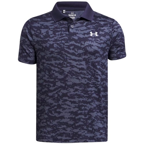 Under Armour Junior Matchplay Printed Golf Polo | TGW.com