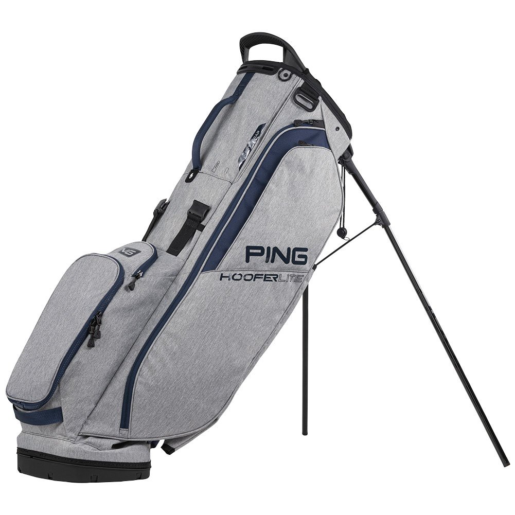 PING 2025 Hoofer Lite Golf Stand Bag Grey/Navy