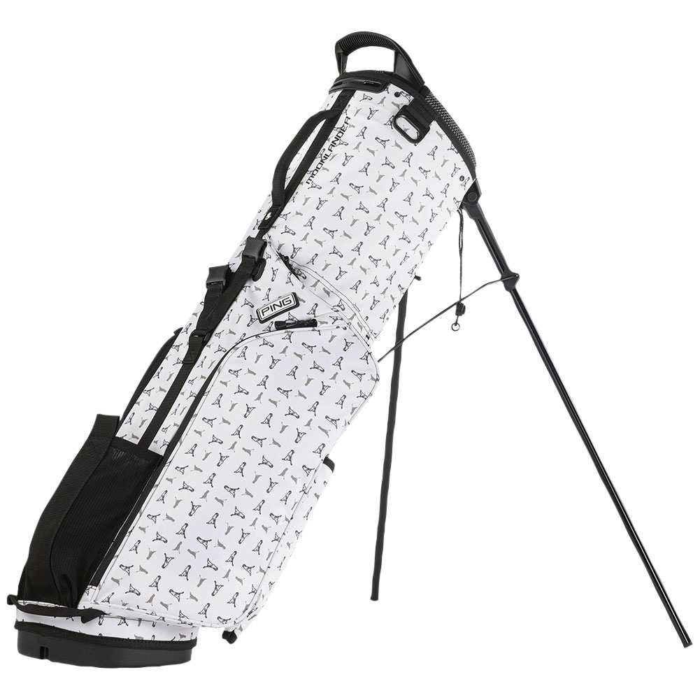 PING 2025 Moonlander Golf Stand Bag White
