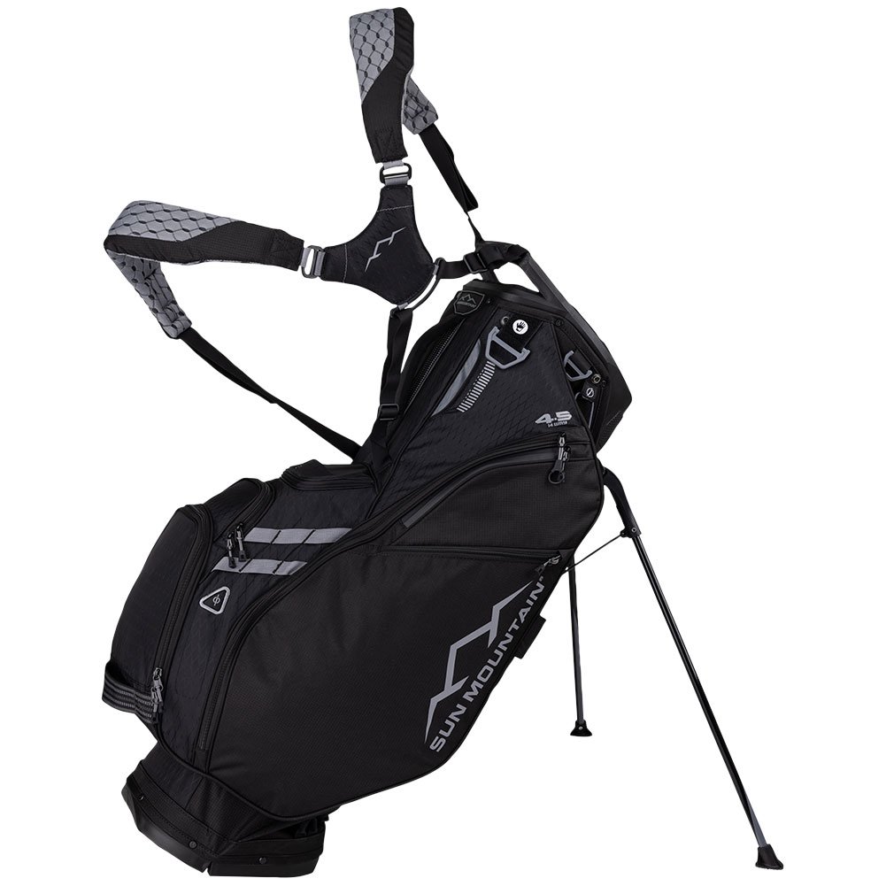 Sun Mountain 2025 4.5 14-Way VLO Golf Stand Bag Black Sun Mountain 2025 4.5 14-Way VLO Golf Stand Bag Black