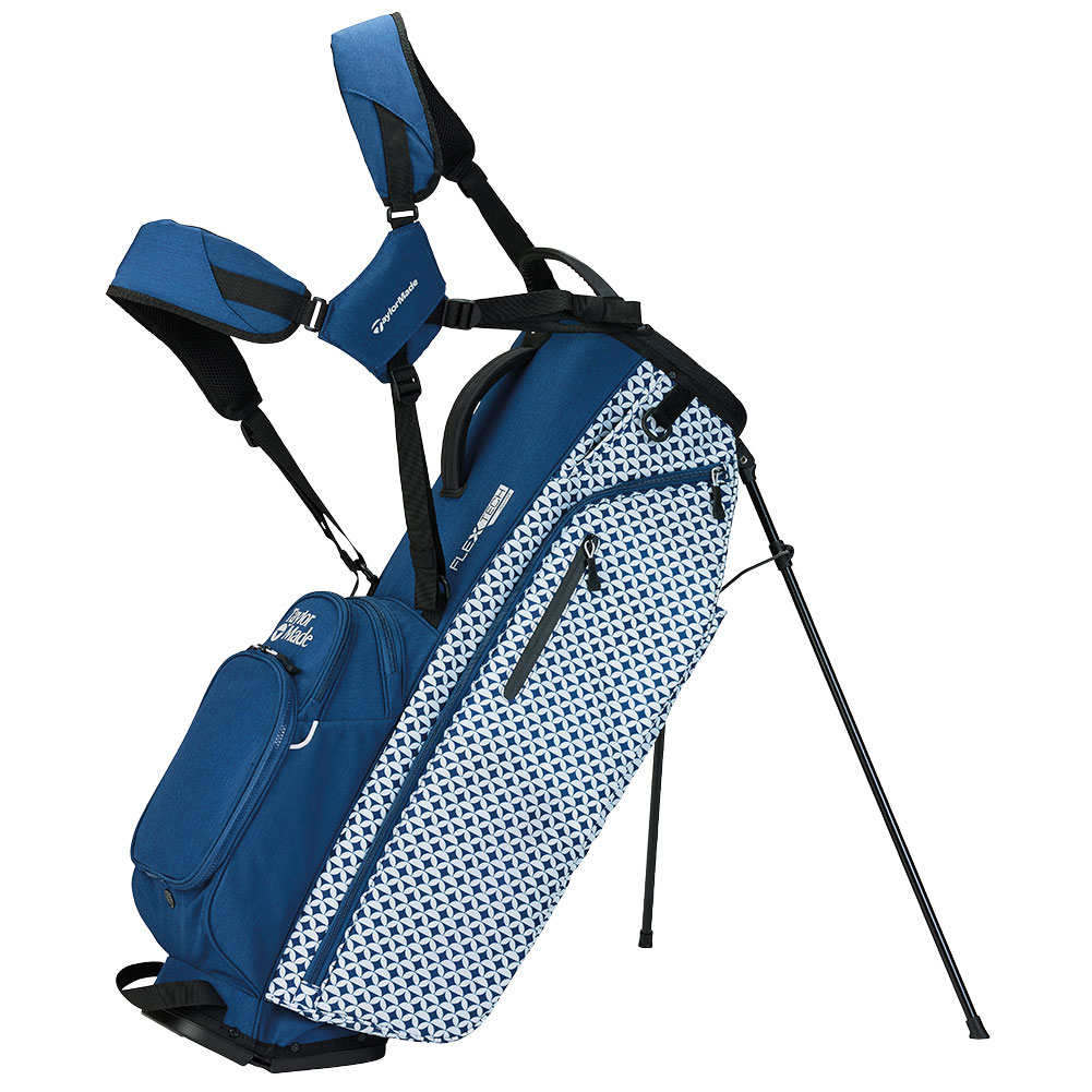 TaylorMade 2025 FlexTech Crossover Golf Stand Bag Blue/White