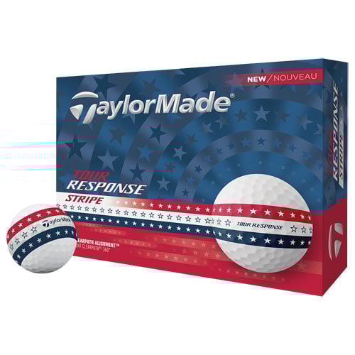 TaylorMade 2025 Tour Response Stripe USA Golf Ball | TGW.com
