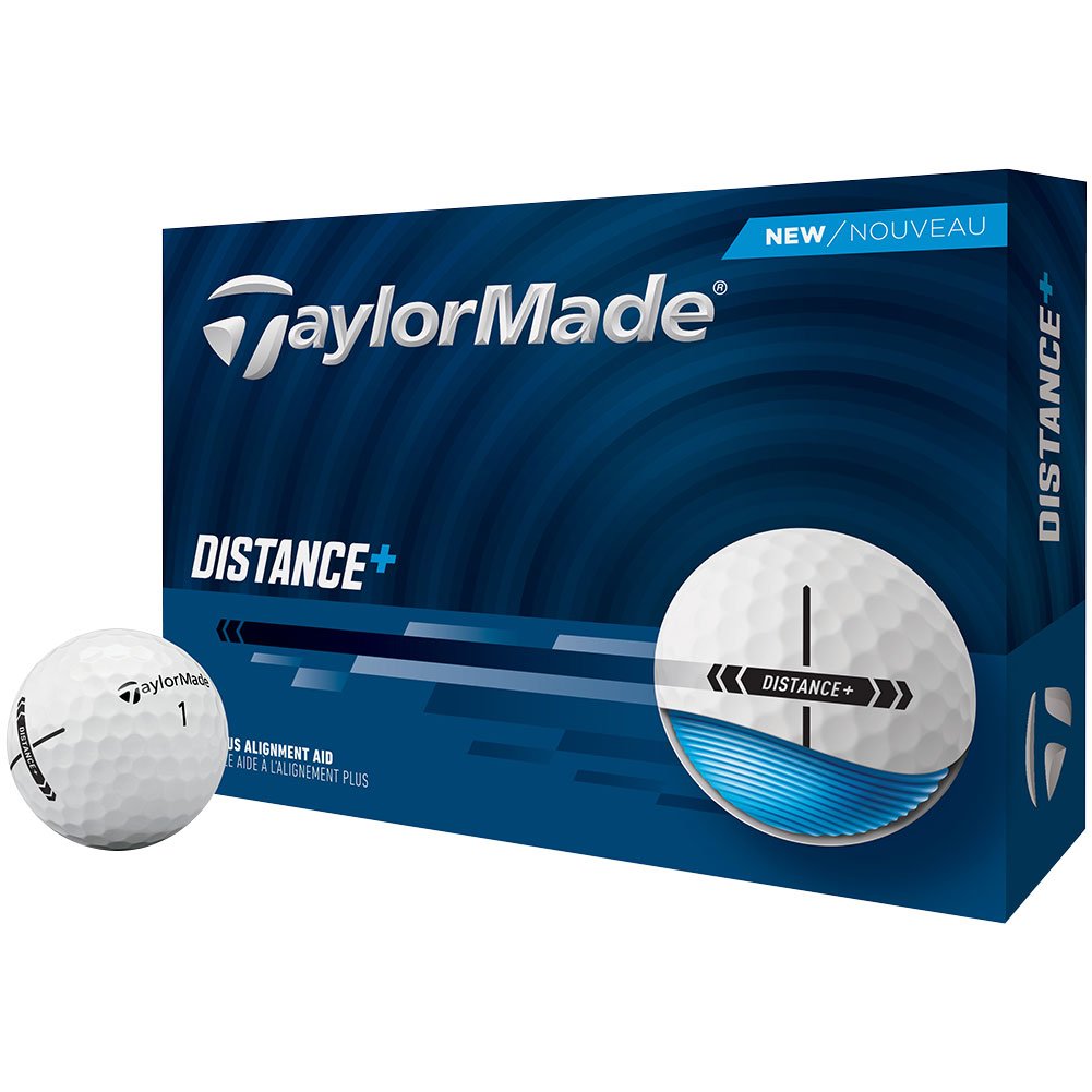TaylorMade Distance+ Golf Balls - Longer Carry