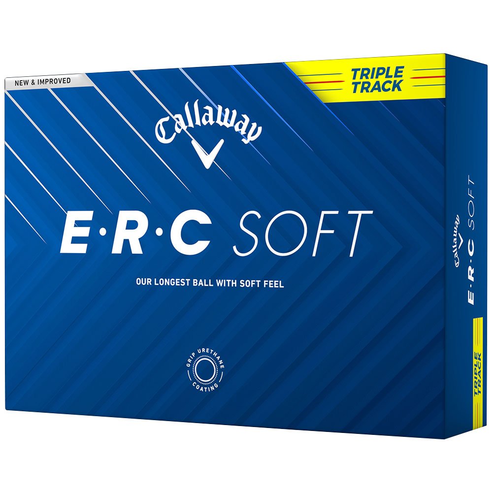 Callaway 2025 ERC Soft Triple Track Golf Ball #1-#4 12-Ball Pack Yellow Callaway 2025 ERC Soft Triple Track Golf Ball #1-#4 12-Ball Pack Yellow
