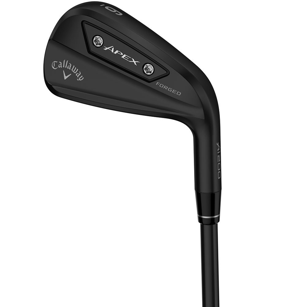 Callaway Men’s AI200 Black Shadow Irons #5-PW, Approach Wedge Dynamic Gold Steel Stiff Right