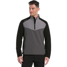 FootJoy Men's Hydroknit Full Zip Short Sleleve Golf Rain Jacket