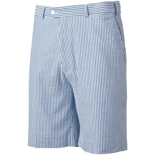 Bocaccio Mens Seersucker Expandable Waistband Shorts