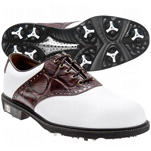 FootJoy Mens Icon Saddle Golf Shoe Closeouts | TGW.com