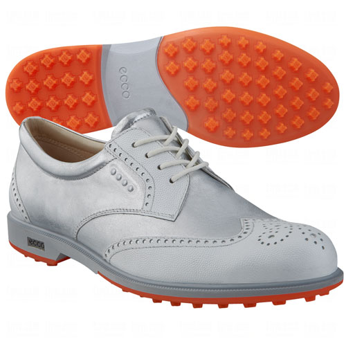 ecco wingtip golf shoes