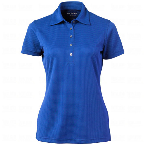 Oxford Golf Ladies Forsyth Micro Check Polo