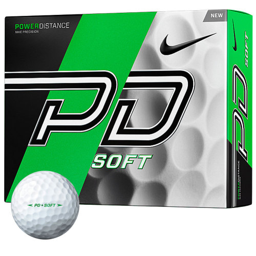 NIKE PD 9 Soft White Golf Balls