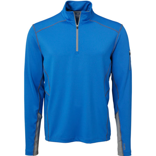 Tehama Mens Performance Long Sleeve 1/4 Zip Mock | TGW.com