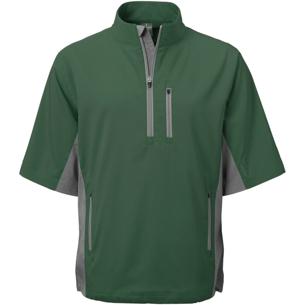 Tehama Mens Short Sleeve Performance Windshirt eBay