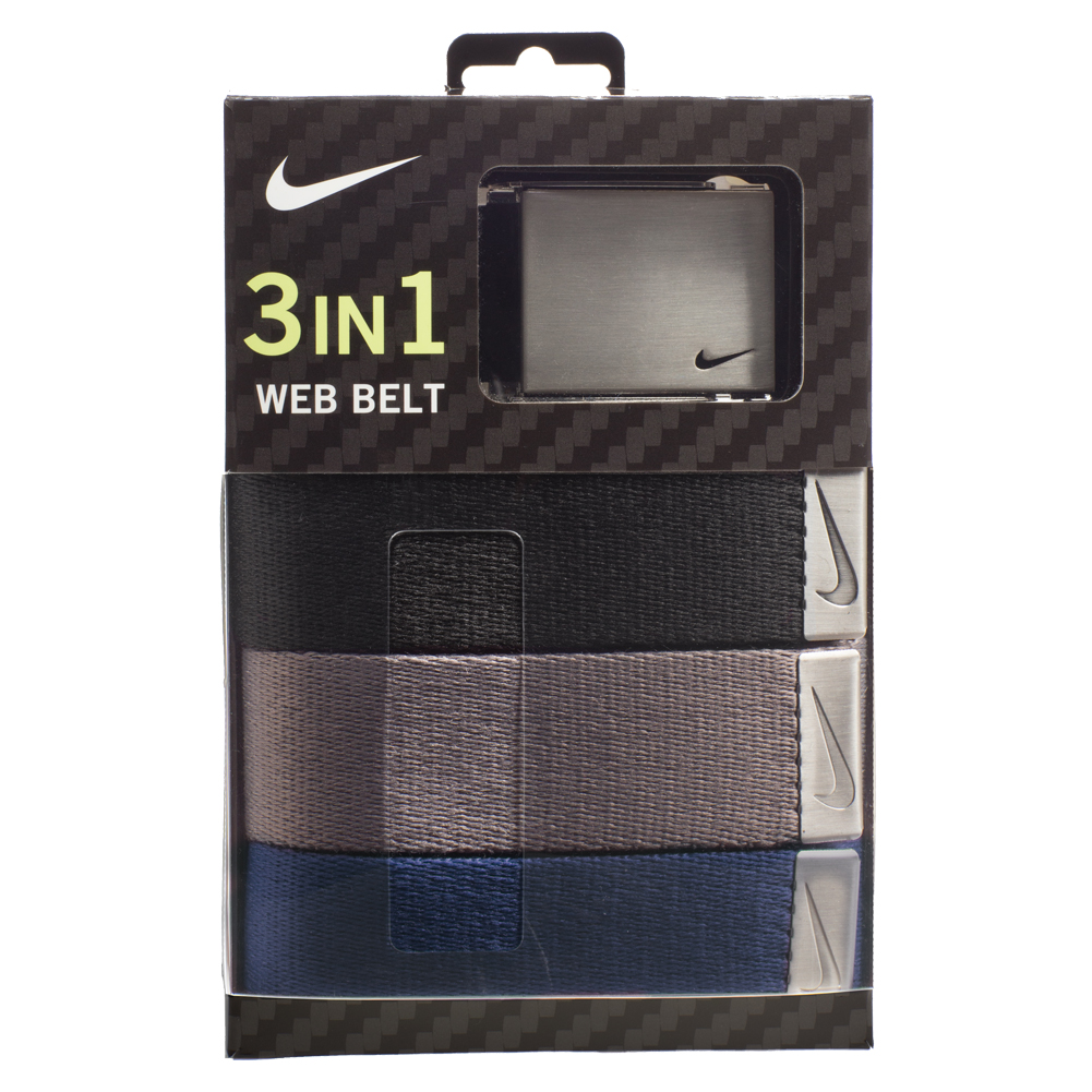 840766101210 UPC Nike Core Reversible Belt (Dark Grey/Black) Men's