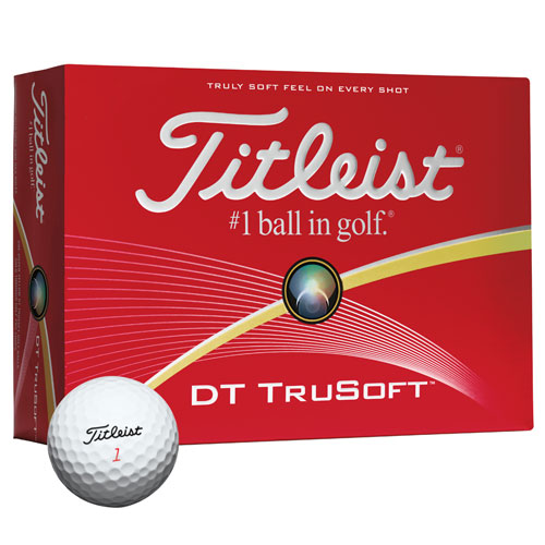 Titleist DT TruSoft White Golf Balls