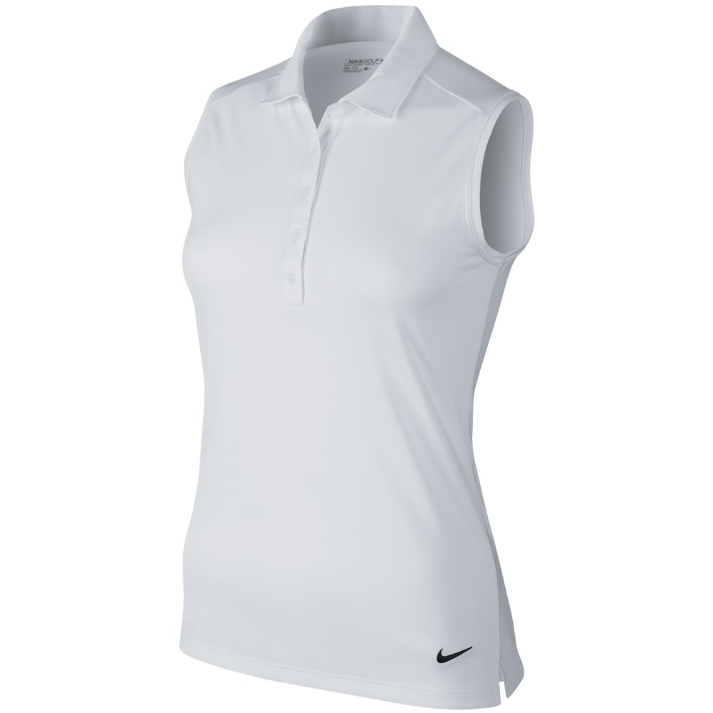 Nike Ladies Victory Solid Sleeveless Polo