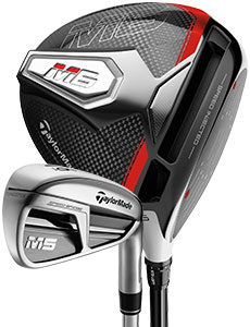 TaylorMade M5 & M6 Golf Clubs