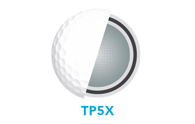 TaylorMade TP5X Golf Balls